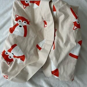 Fox Print Kids Blanket